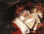 Salomon de Bray The Twins Clara and Aelbert de Bray oil painting reproduction